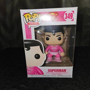 NIB Funko Pop! #349 Breast Cancer Awareness Superman